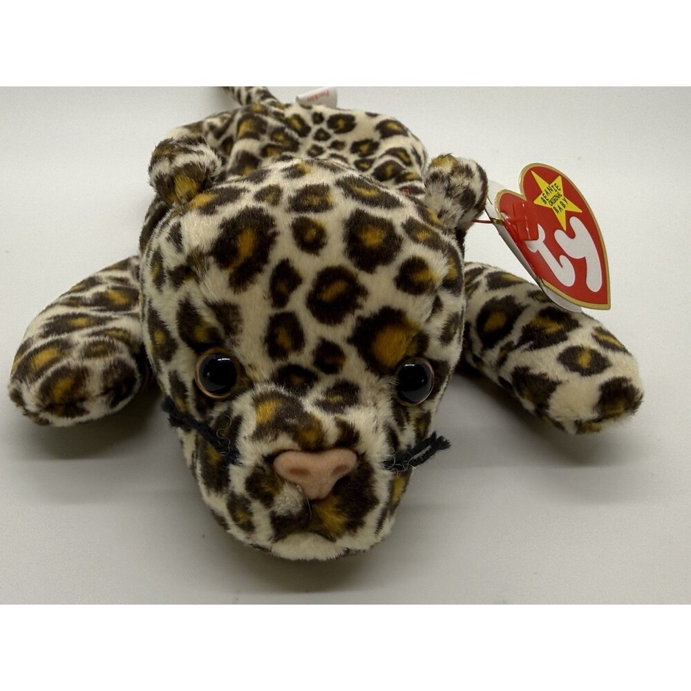 Ty Beanie Babies Freckles the Leopard Plush 1996 Retired Collectible Plush Toy - Picture 11 of 13